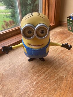 featuring the character Dave with his signature two-eyed goggle design, blue overalls, combed hair, and outstretched poseable https://offerup.com/redi