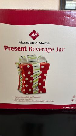 Member's Mark Present Beverage Jar