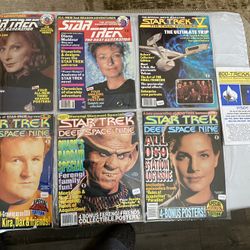 Star Trek Magazine Grouping 