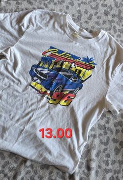 California 96 Custom Motors Crew Neck Tee Size L