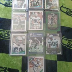 10 Card Steve Largent Lot Rc Included.