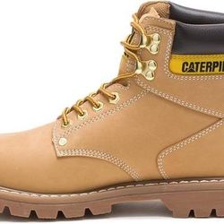 NEW Sz 9.5 Or 10 Or 12 Wide CAT Footwear  Men Second Shift Soft Toe Work Boots Caterpillar
