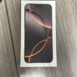 BRAND NEW iPhone 16 Pro Max 256gb Desert Titanium Unlocked