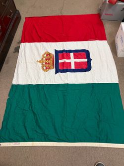 Vintage Italian flag