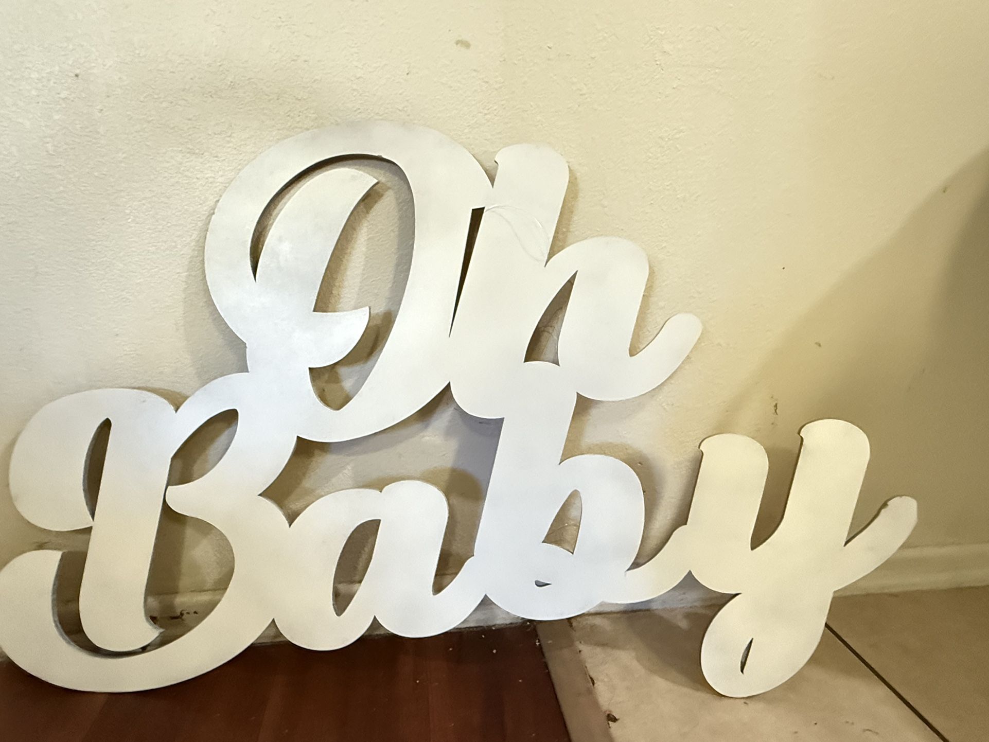 2X3 oh baby sign