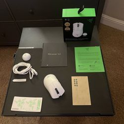 Modded Deathadderv4PRO +Aero base and X-ray pad Obsidian Air Pro Skates