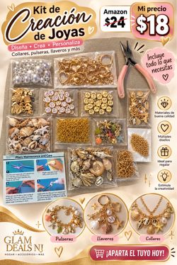 Jewelry Making Kit with Charms and Tools