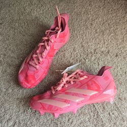 Adidas Adizero Electric 2.0 Football Cleats - "Currency" Pink