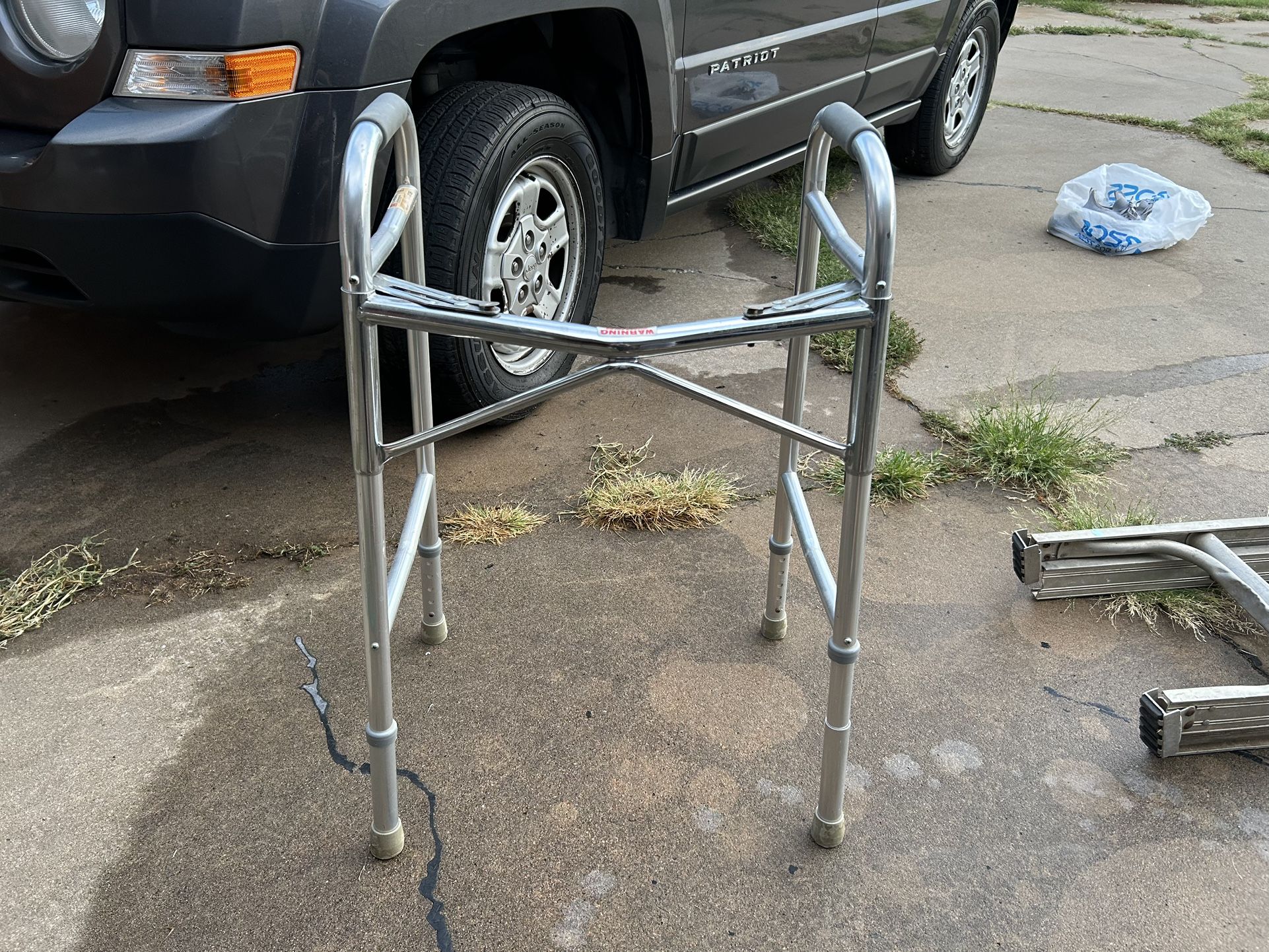 Folding Steel Walker