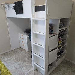Ikea Loft Bunk Bed SMÅSTAD