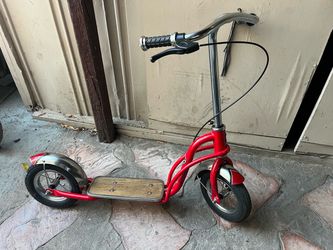 kids scooter good condition air tires nice color
