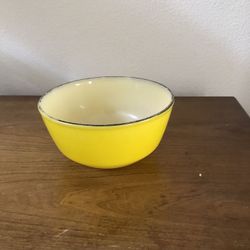 Vintage fire king bowl 7”