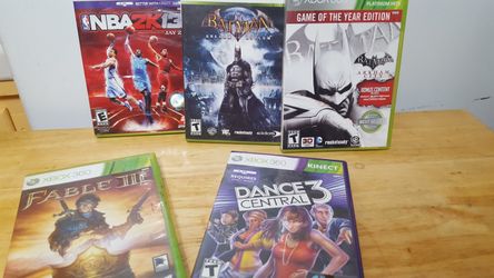5 Xbox 360 games