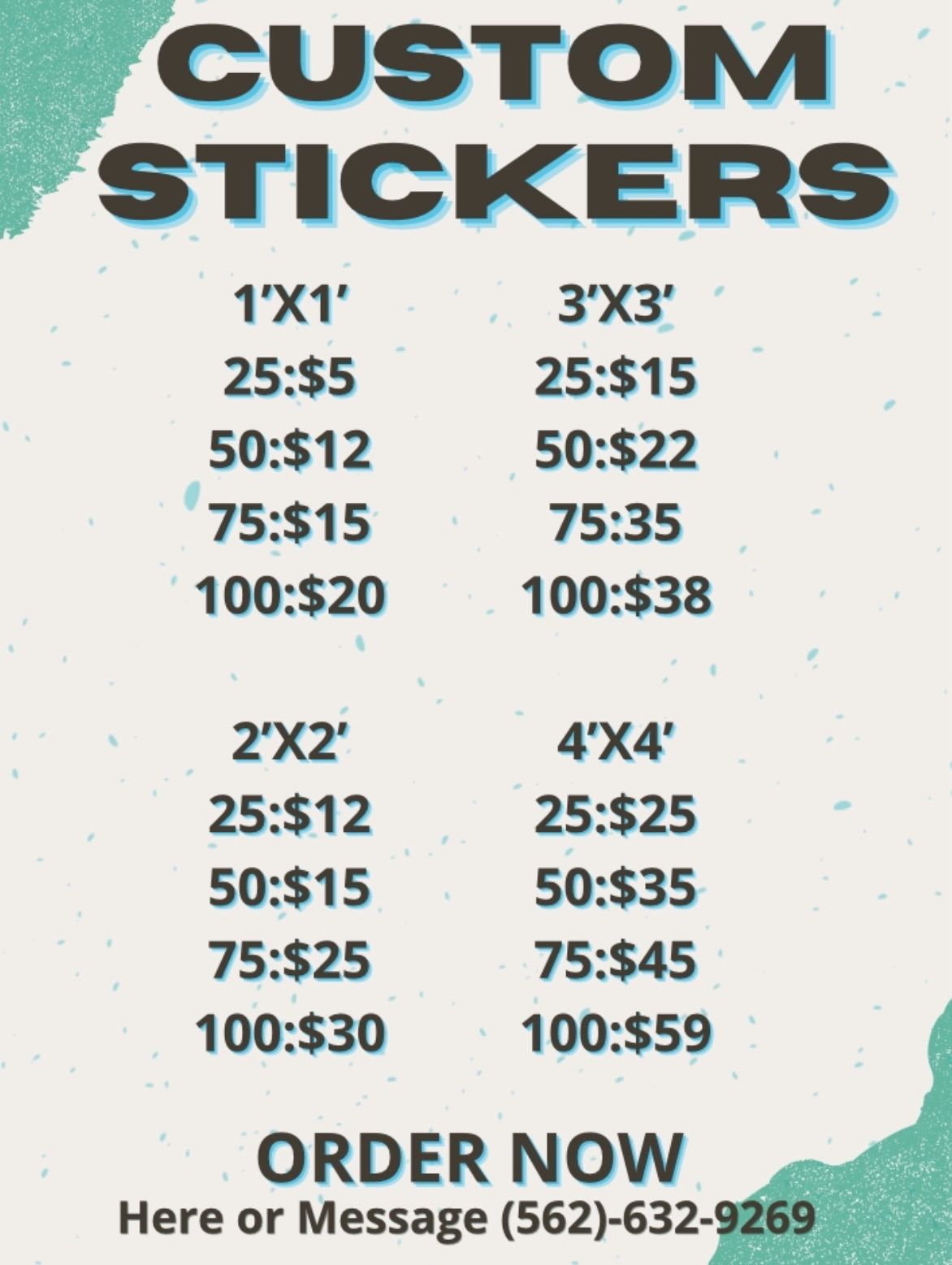Custom Stickers