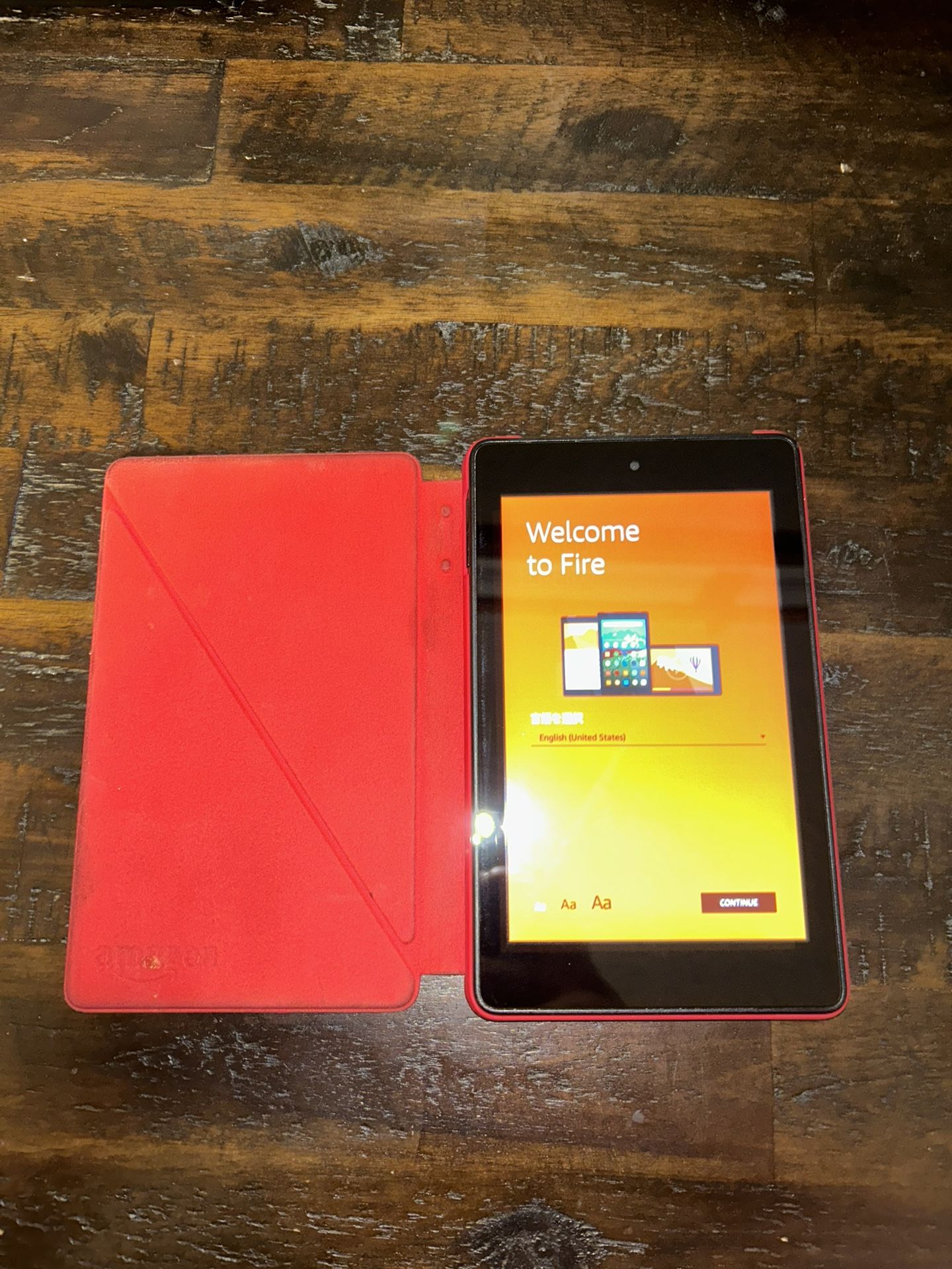 Kindle Fire HD 6 4th Gen with Case