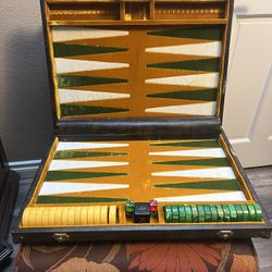 Vintage Backgammon Game 