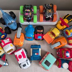 🚗 VTech Toy Cars Lot 🎶 Lights & Sounds 💲10 (23 pcs, Bundle)