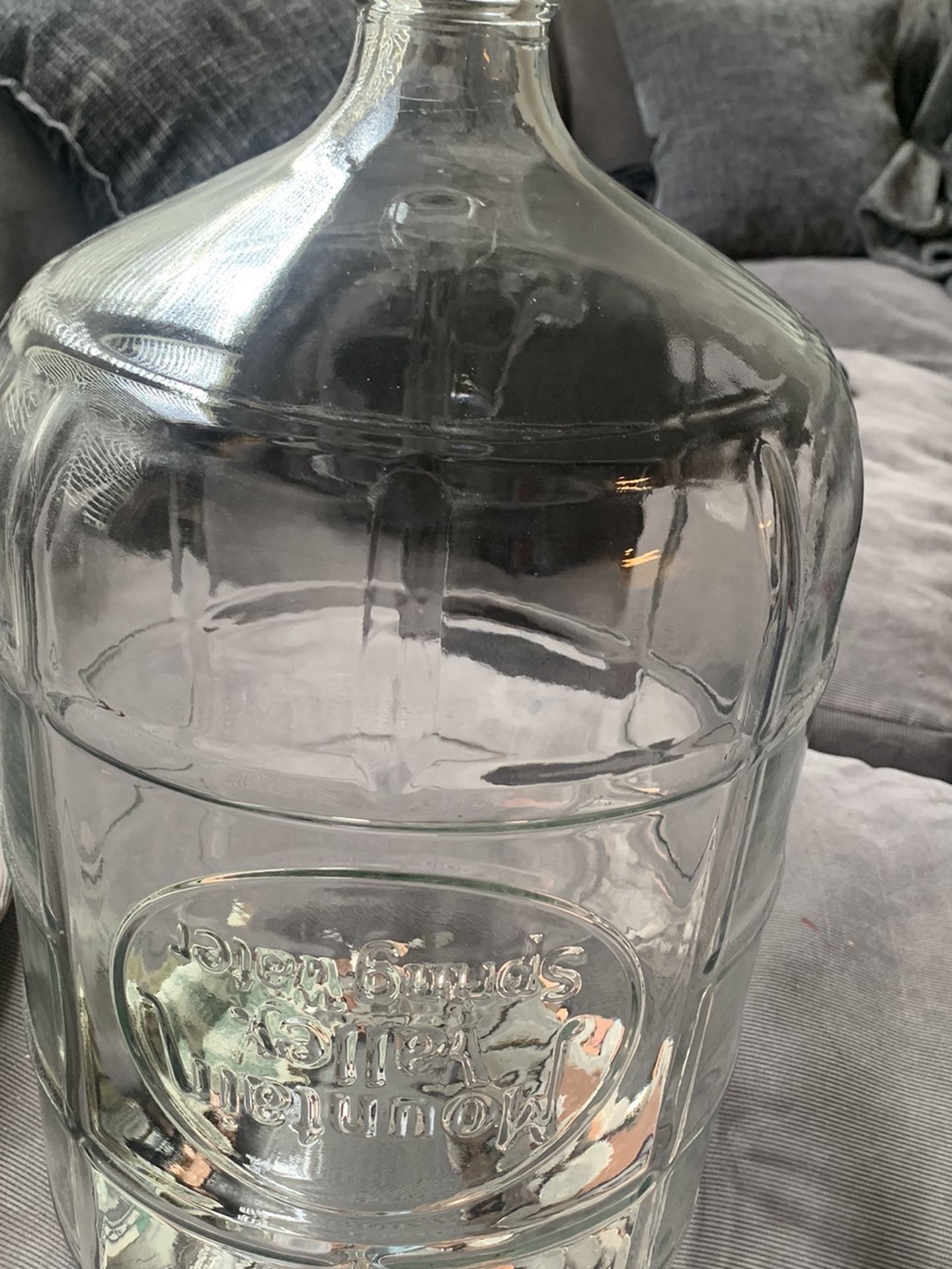 Glass water jug massive!