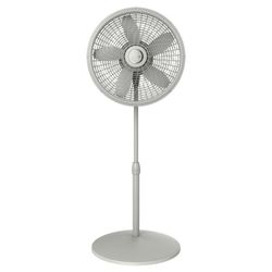 Lasko Cyclone 18" Adjustable Large Room Pedestal Fan, 3 Speeds, 54.5" H, Gray, S18902, New