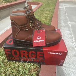 Brand New Wolverine Work Boots For Men. Size 10.5. Soft Toe 