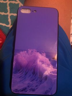 Wave tempered glass case