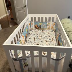 Brand New Mattress And Crib 