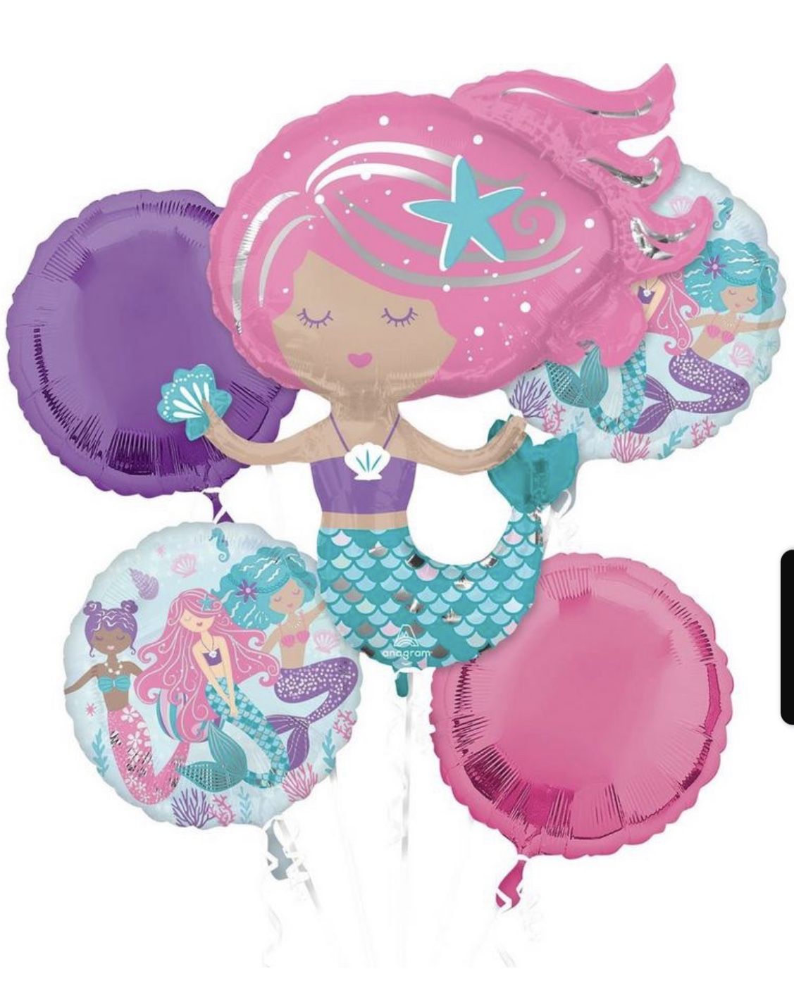 Mermaid Party Balloons 