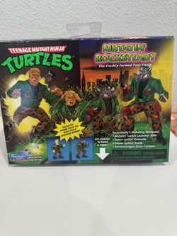 Tmnt Ninja Turtles Mutatin Rocksteady 