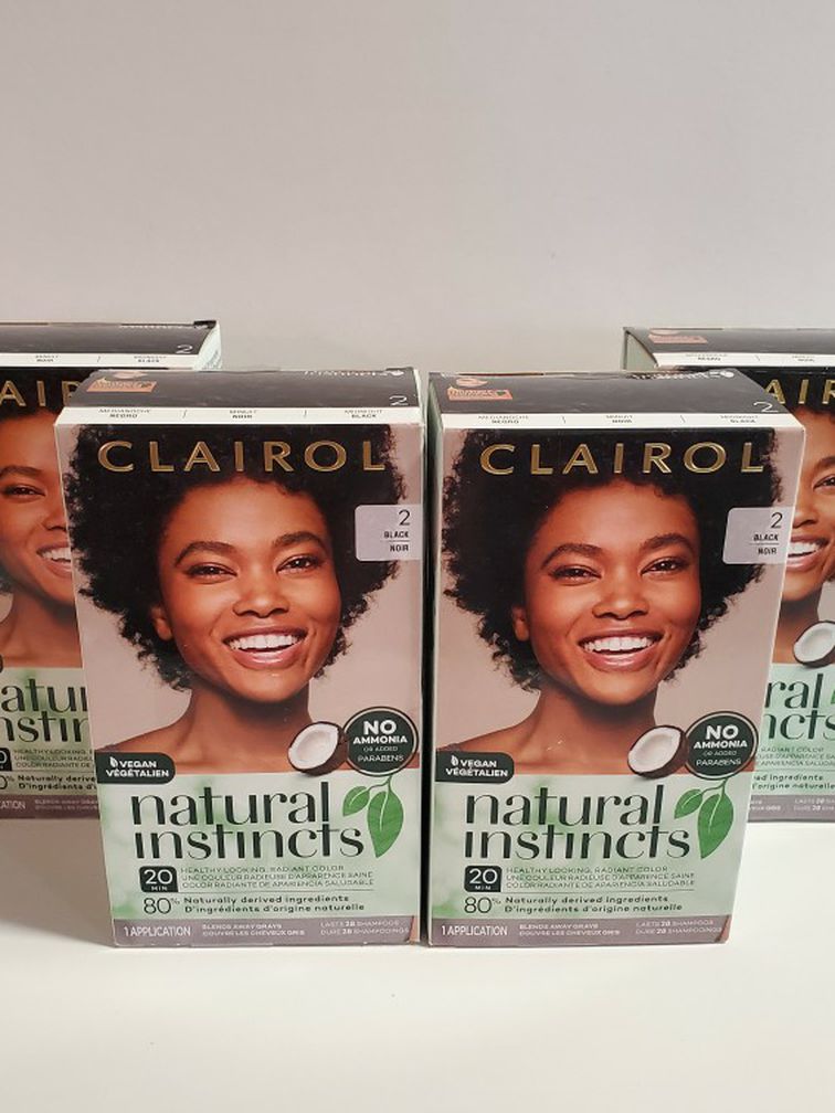 Clairol Natural Instincts Black Hair Color