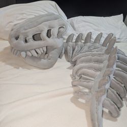 Dino Head Pillow