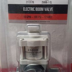 Electric Boom Valve (3/4 in. Female NPT x 3/4 in. Male)