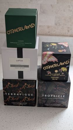 NIB Luxury Candle Bundle (5) — Otherland, LAFCO, Poured NY
