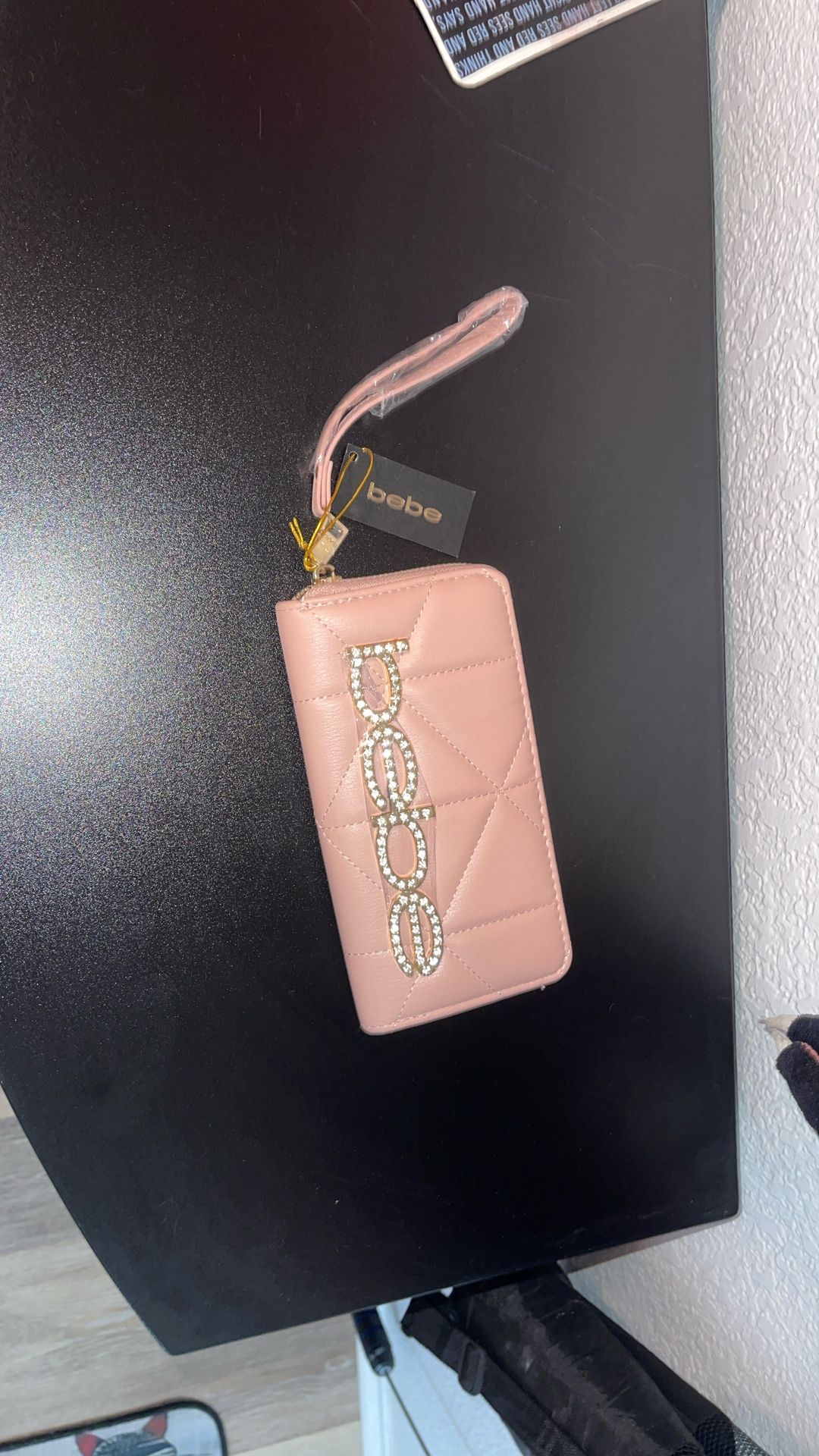 Pink BEBE wallet