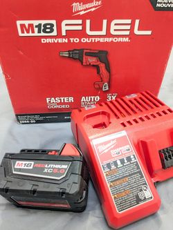 M18 Milwaukee FUEL Brushless Drywall Screwgun Combo 