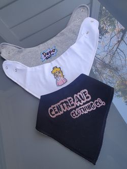 Centre Ave Girls Baby Bibs