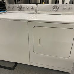 Maytag Top Load Washer And Electric Dryer Set