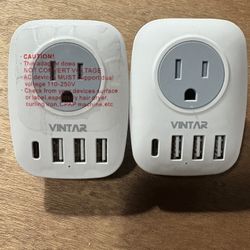 Vintar European Travel Plug Adapter