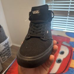 Black Vans Skateboarding Trainers 