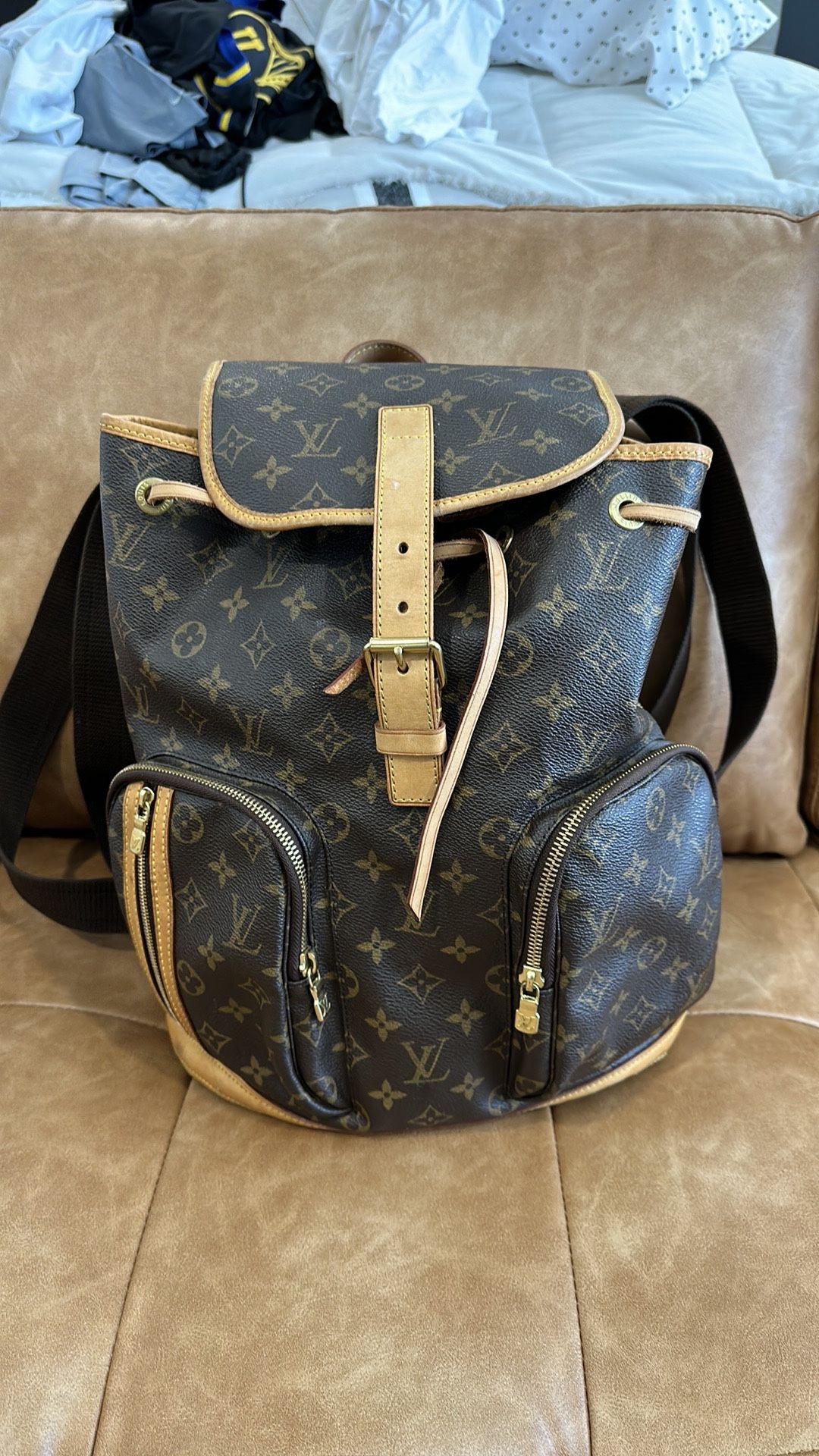 Authentic Louis Vuitton Monogram Bosphore Backpack for Sale in Gilbert, AZ  - OfferUp