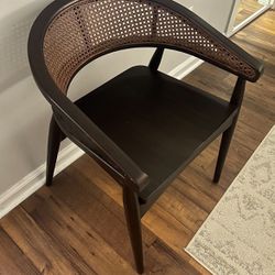 Wood Accent Chair 