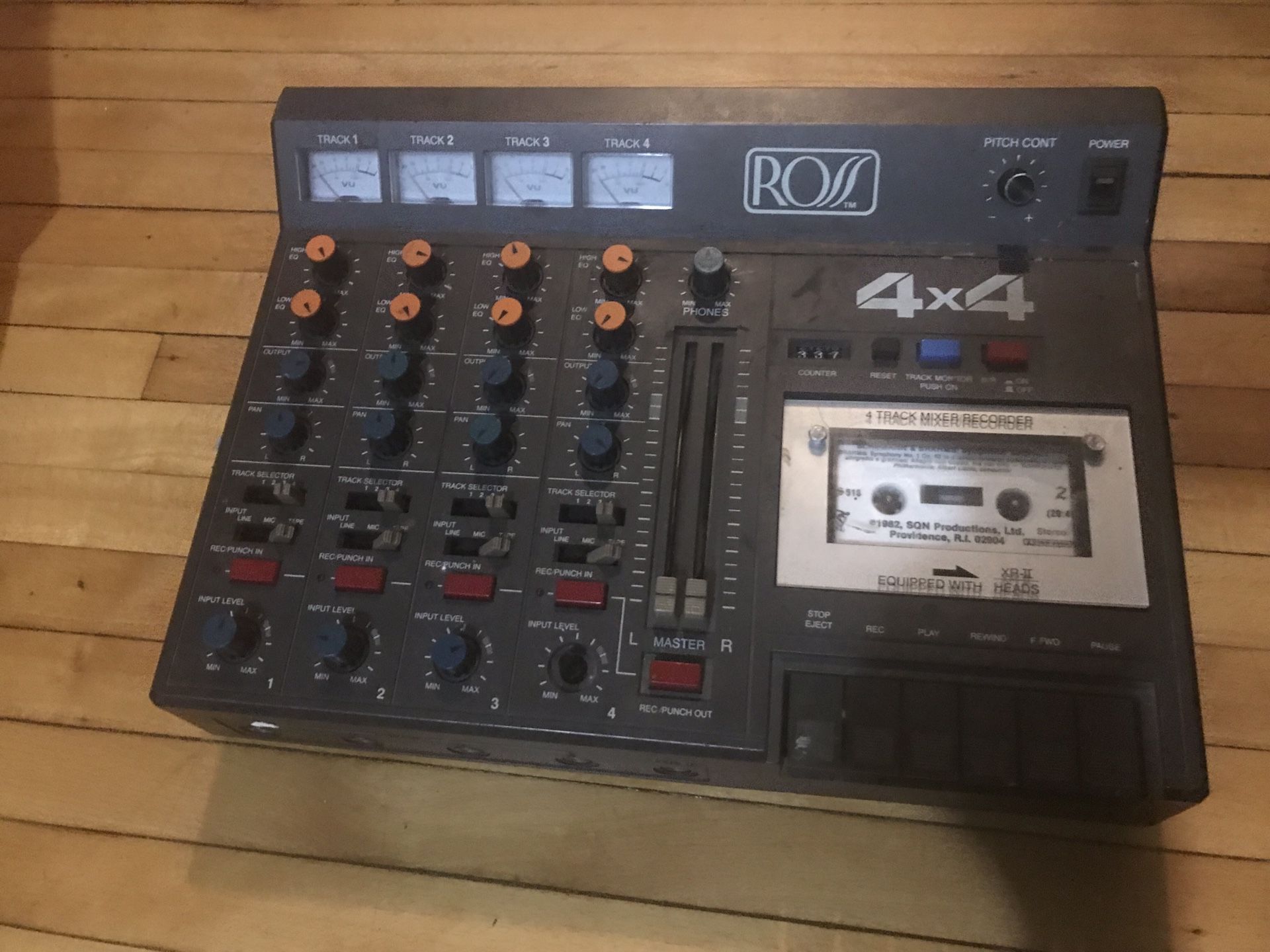 Ross 4x4 -4-Track Tape Recorder