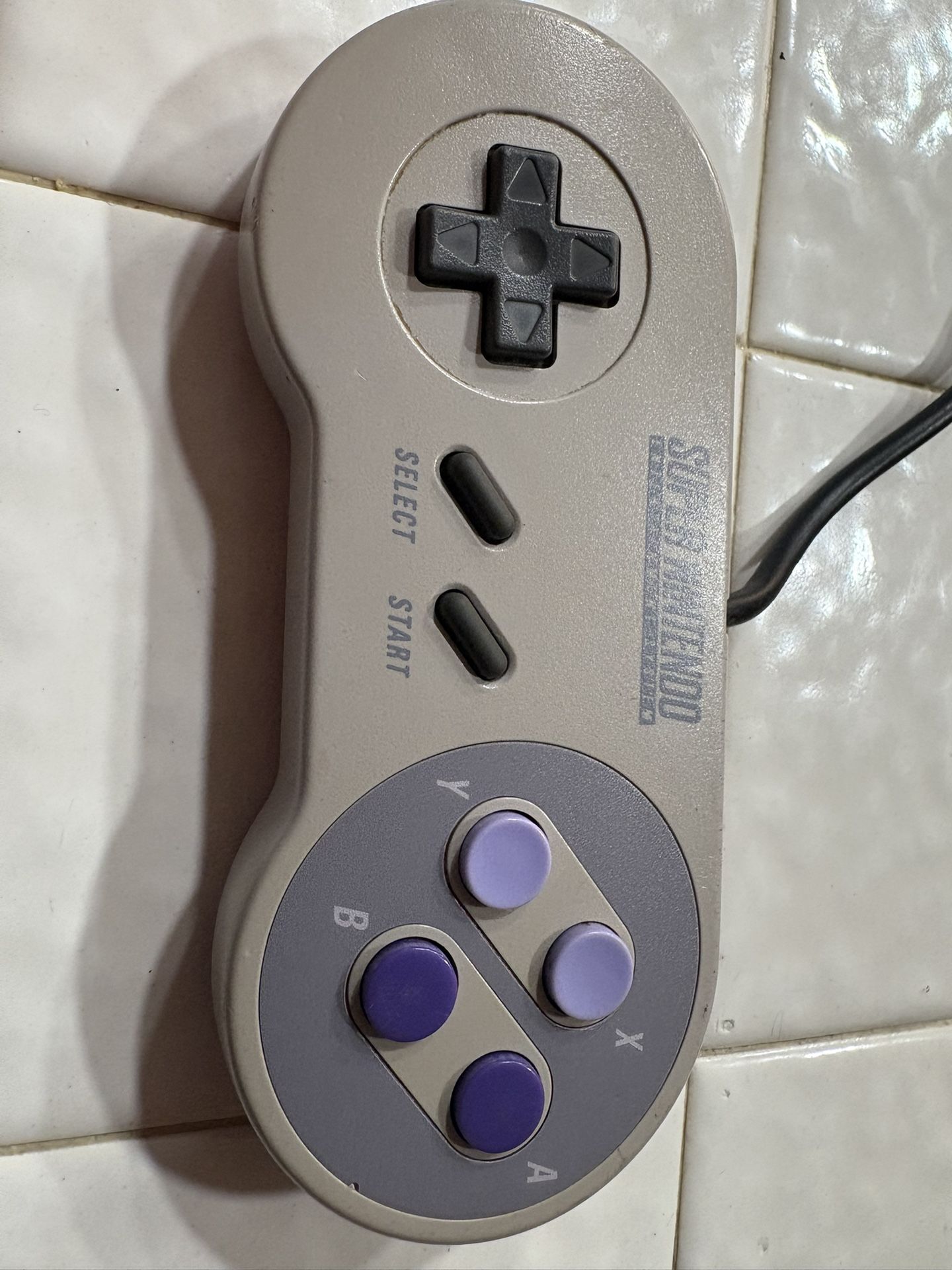 Original Super Nintendo Controllers Pair