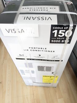 Vissani 5,000Btu Portable 3 in 1 AC Unit