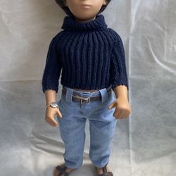 SASHA 301 GREGOR DARK DENIMS