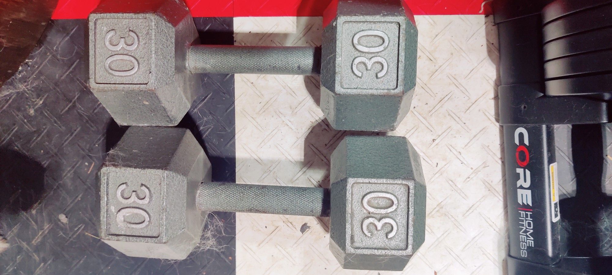 30 Lb Dumbbells 