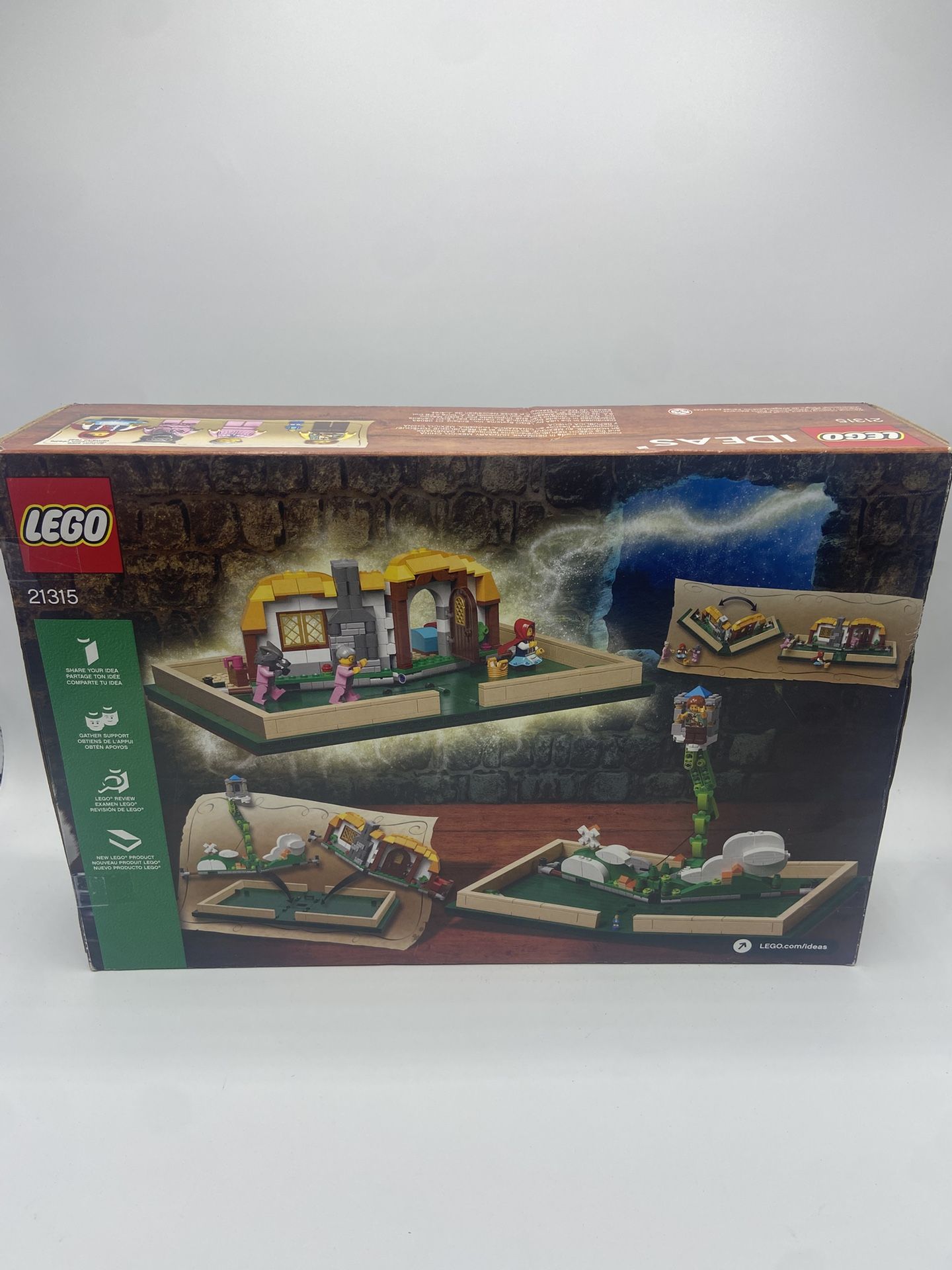 LEGO Ideas Pop Up Books Set 21315 Little Red Riding Hood Jack And - Main Image