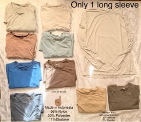 Men’s clothing size L 22 pieces total clean person Non-Smoking & Pet free person!