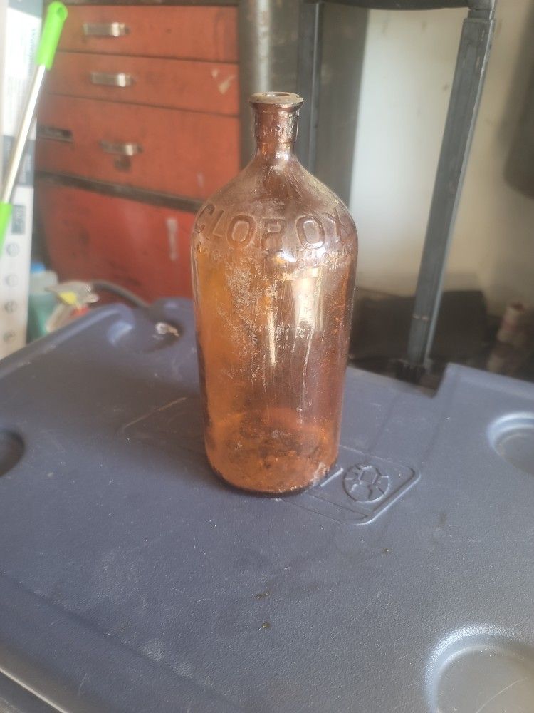 Vintage Clorox Bottle