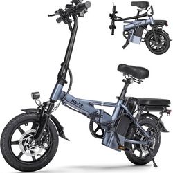 NAVIC EB14 Folding Electric Bike – 750W Peak Motor / 48V Battery