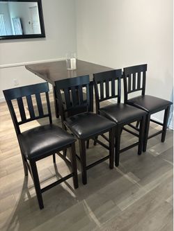 Table and chairs